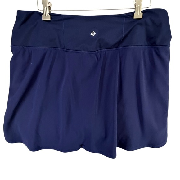 Athleta Fairway High Rise Golf 16" Skort Women L Blue Athletic Tennis Pickleball - Picture 3 of 12